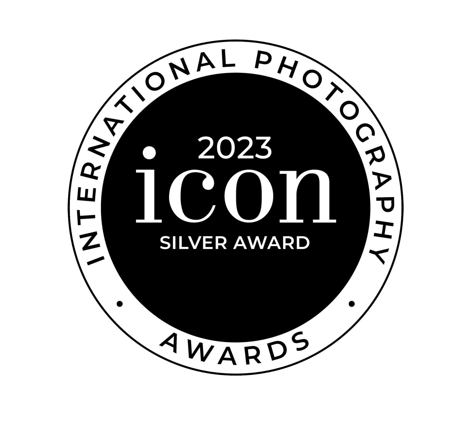 ICON International Photography Awards Silver Award badge